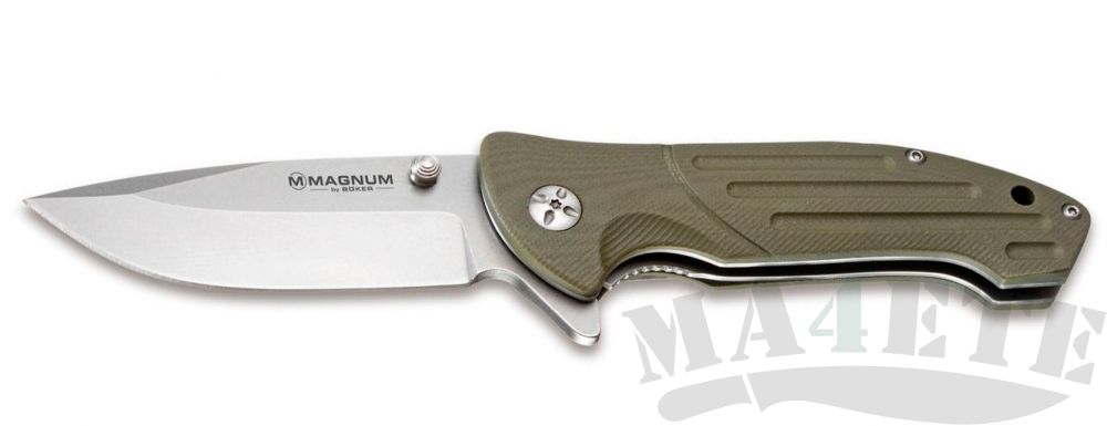 картинка Нож складной Boker Magnum Brutus 440А, G-10 Handle BK01MB719 от магазина ma4ete