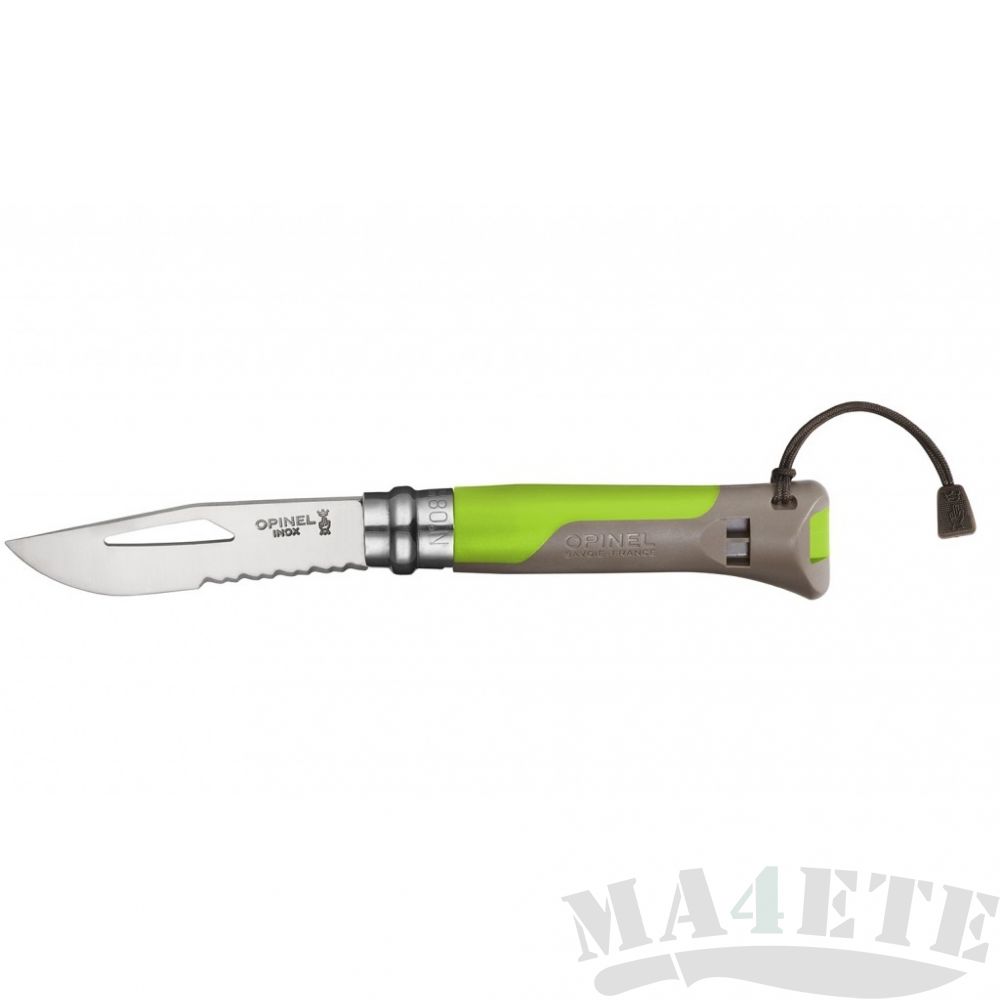 картинка Нож складной Opinel 08 Outdoor Green 8VRI от магазина ma4ete
