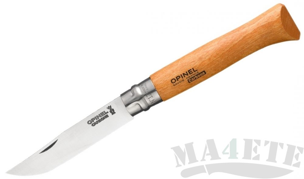 картинка Нож складной Opinel N°12 carbon steel 12VRN, бук 12.0 см,113120 от магазина ma4ete