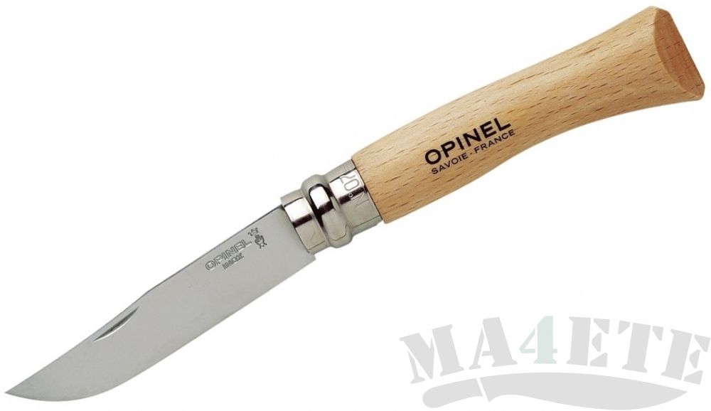 картинка Нож складной Opinel N°7 stainless steel 7VRI, бук 8.0 см, 000693 от магазина ma4ete