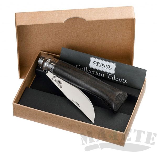 картинка Нож складной Opinel Tradition Luxury range N08 Ebony 0013522 от магазина ma4ete