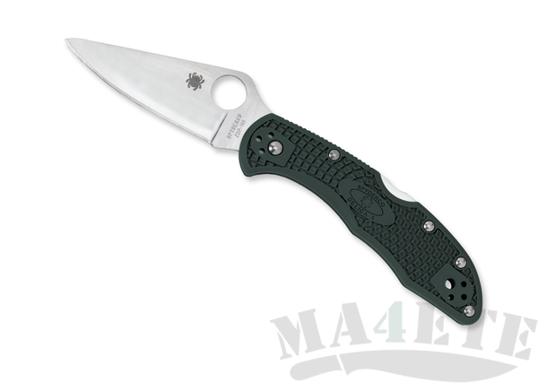 картинка Нож складной Spyderco Delica ZDP-189 Steel, Dark Green FRN Handle C11PGRE от магазина ma4ete
