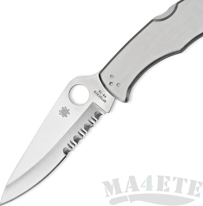 картинка Нож складной Spyderco Endura 2 Stainless Steel Handle C10PS от магазина ma4ete