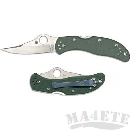 картинка Нож складной Spyderco Limited Worker Green G-10 01GPGR от магазина ma4ete