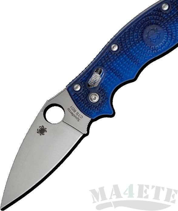 картинка Нож складной Spyderco Manix 2 Lightweight Blue C101PBL2 от магазина ma4ete