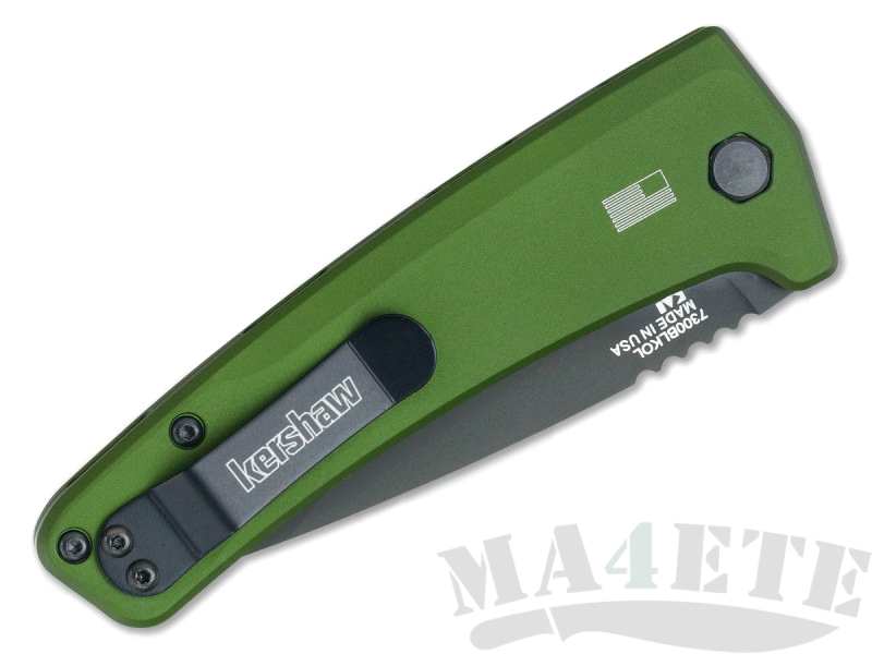 картинка Складной автоматический нож Kershaw Launch 3 7300BLKOL от магазина ma4ete