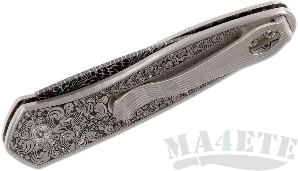 картинка Складной автоматический нож Pro-Tech Ultimate Custom Newport Bronze Ti w/Black Lip Pearl от магазина ma4ete