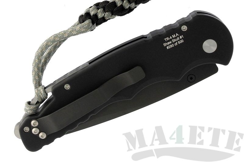 картинка Складной нож Pro-Tech TR-4 Tactical Response Skull Edition Black TR-4.80 от магазина ma4ete