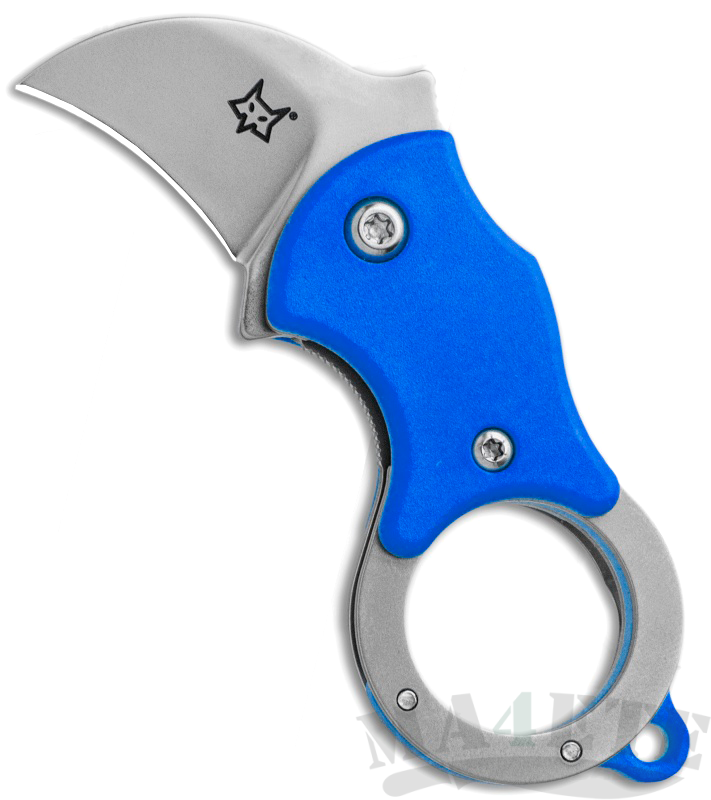картинка Складной нож-брелок Fox Mini-KA Karambit Blue 535BL от магазина ma4ete