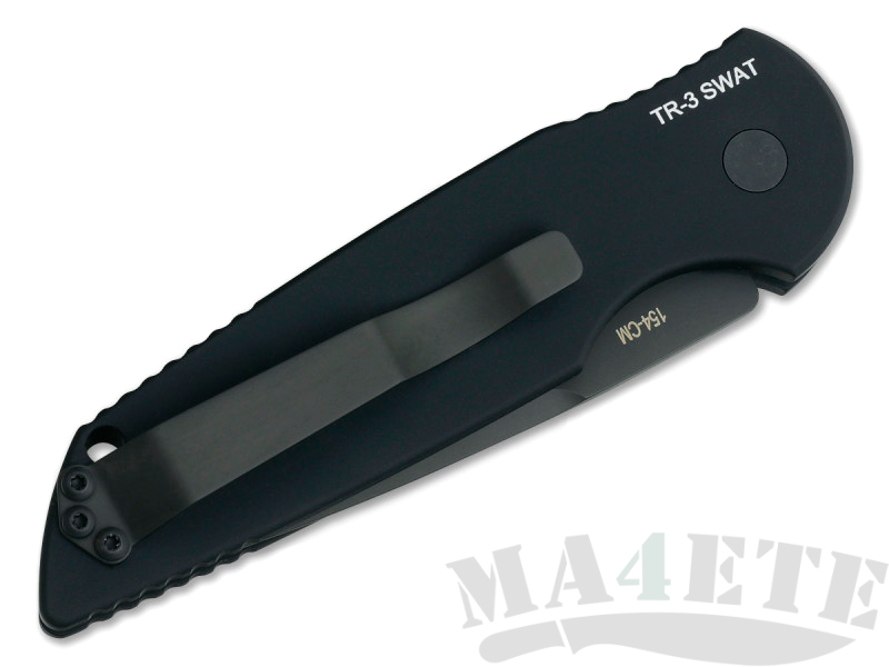 картинка Складной автоматический нож Pro-Tech TR-3 Tactical Response SWAT Black TR-3 SWAT от магазина ma4ete