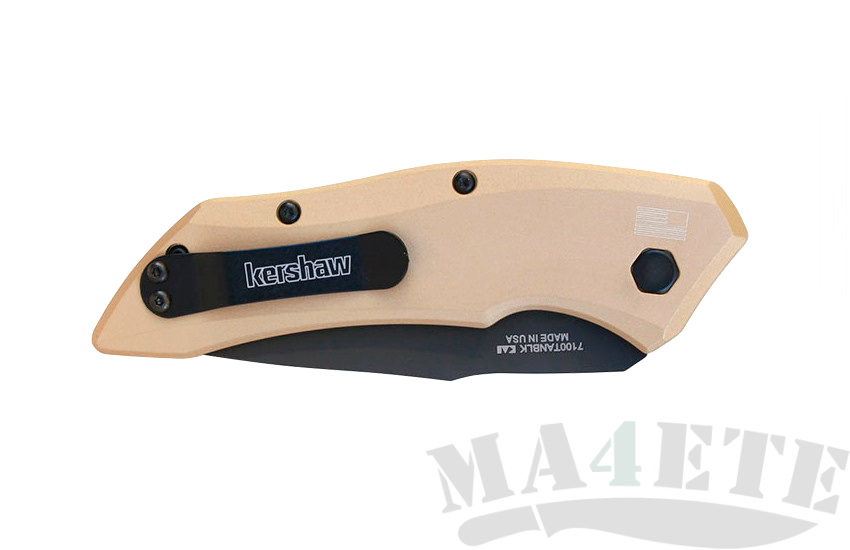 картинка Складной автоматический нож Kershaw Launch 1 K7100TANBLK от магазина ma4ete