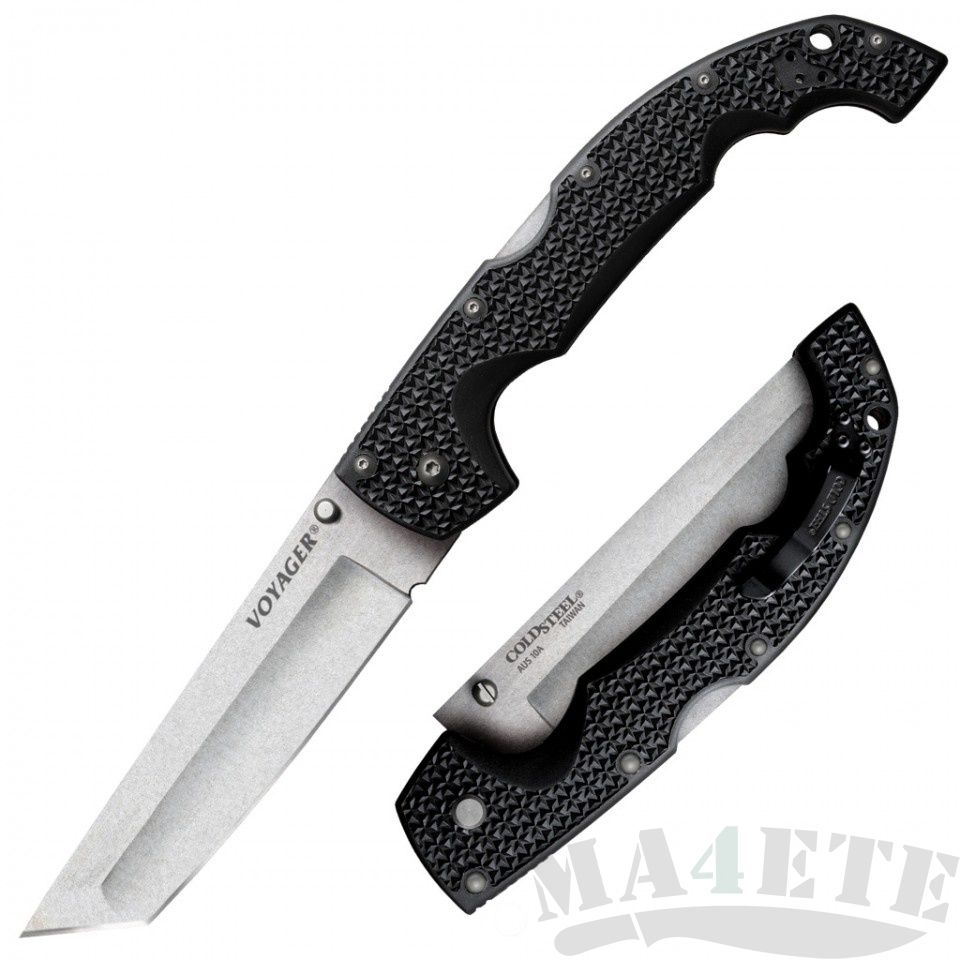 картинка Складной нож Cold Steel Voyager XL Tanto Aus 10A 29AXT от магазина ma4ete