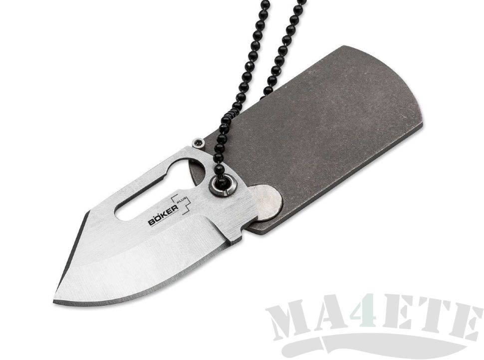 картинка Складной нож Boker Plus Kubasek KTK Dog Tag Knife Titanium 01BO210 от магазина ma4ete