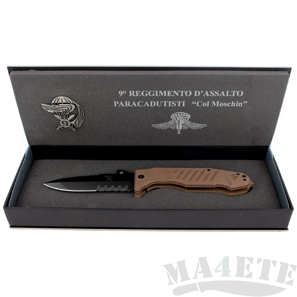 картинка Складной нож Fox Col Moschin Delta Spec Ops SOK09CM01E 5.00 1 от магазина ma4ete