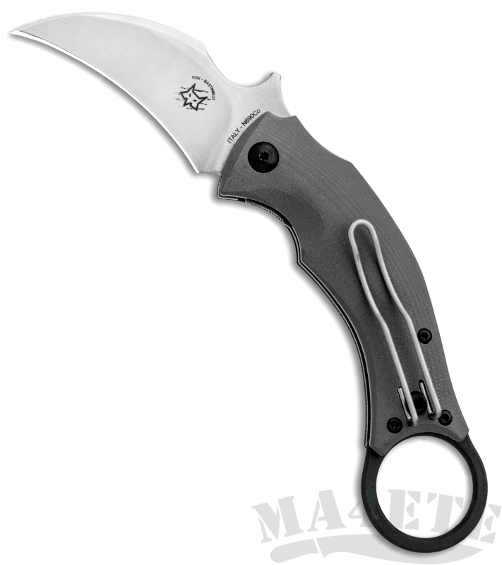 картинка Складной нож Fox Karambit Black Bird 591SW от магазина ma4ete