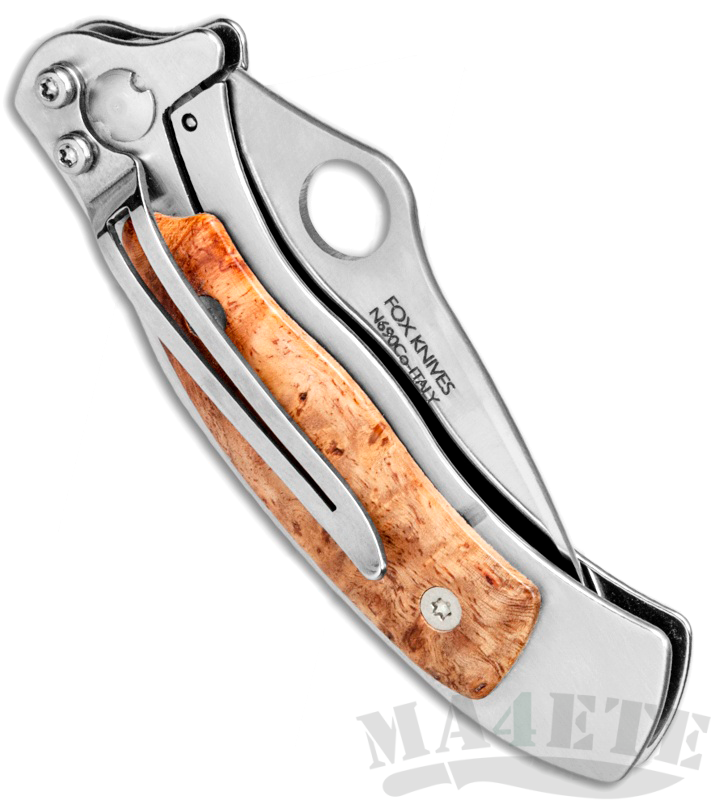 картинка Складной нож Fox Mini Spy Amboina Wood SPY2RA от магазина ma4ete