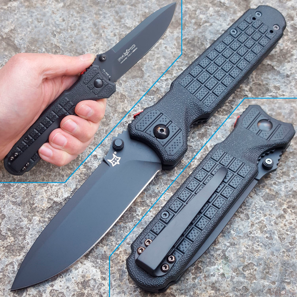 картинка Складной нож Fox Predator II 446B от магазина ma4ete