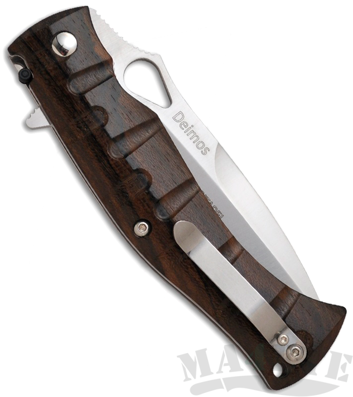 картинка Складной нож Fox Citadel Deimos Ziricote Wood 0110W от магазина ma4ete