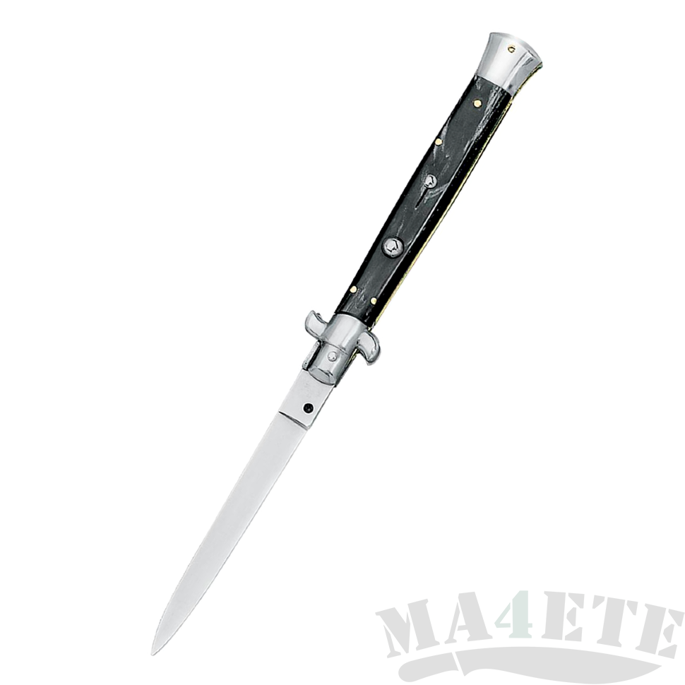 картинка Складной автоматический нож Fox Traditional Italian Stiletto, Cow Horn 250/20CR от магазина ma4ete