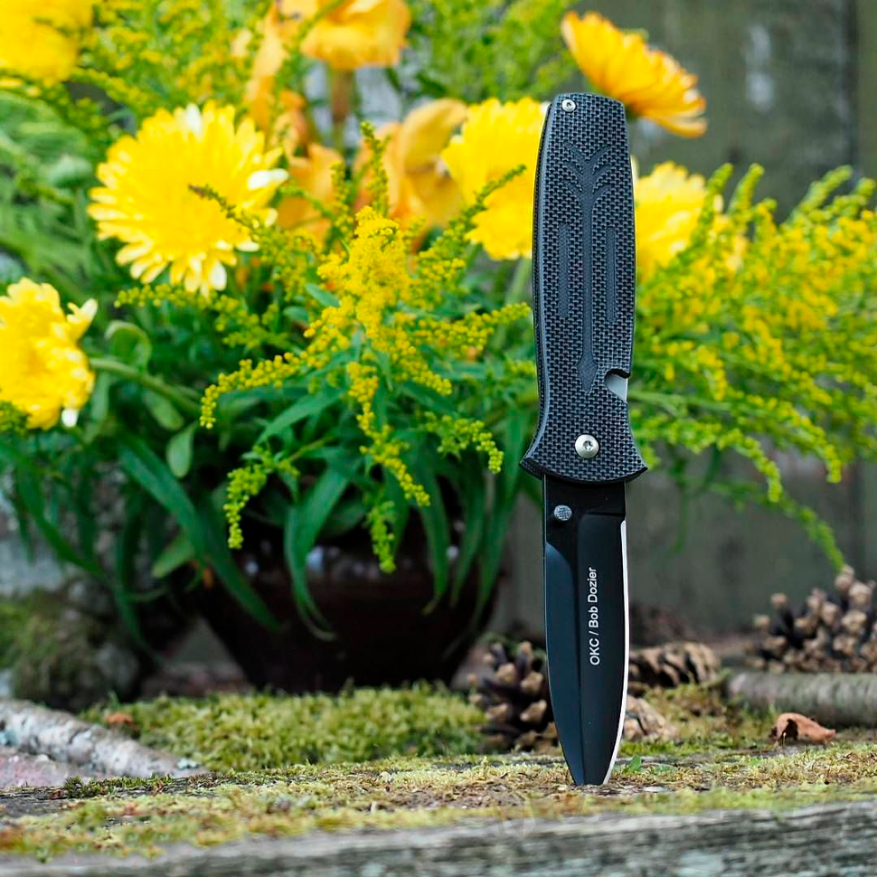 картинка Складной нож Ontario OKC Dozier Arrow Black 9101 от магазина ma4ete
