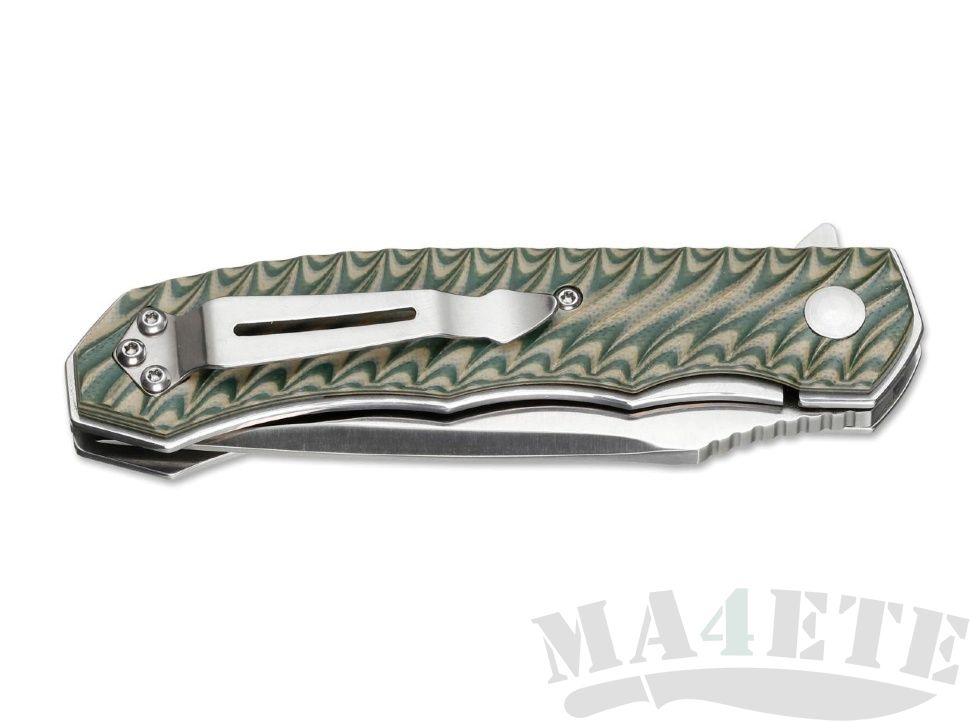 картинка Складной нож Boker Magnum Satin Green 01LG445 от магазина ma4ete