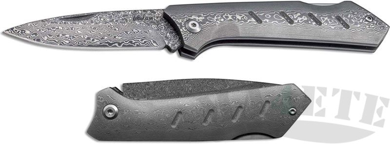 картинка Складной нож Boker Plus Damascus Dominator 01BO511DAM от магазина ma4ete