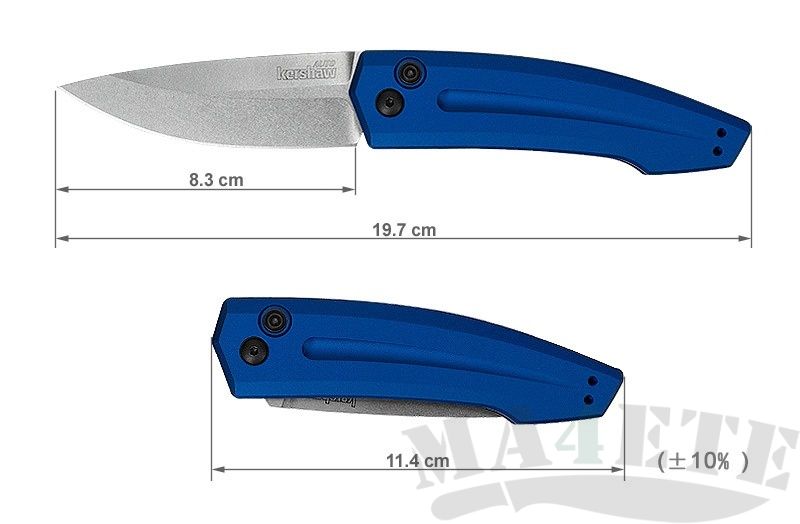 картинка Складной автоматический нож Kershaw Launch 2 K7200BLUSW от магазина ma4ete