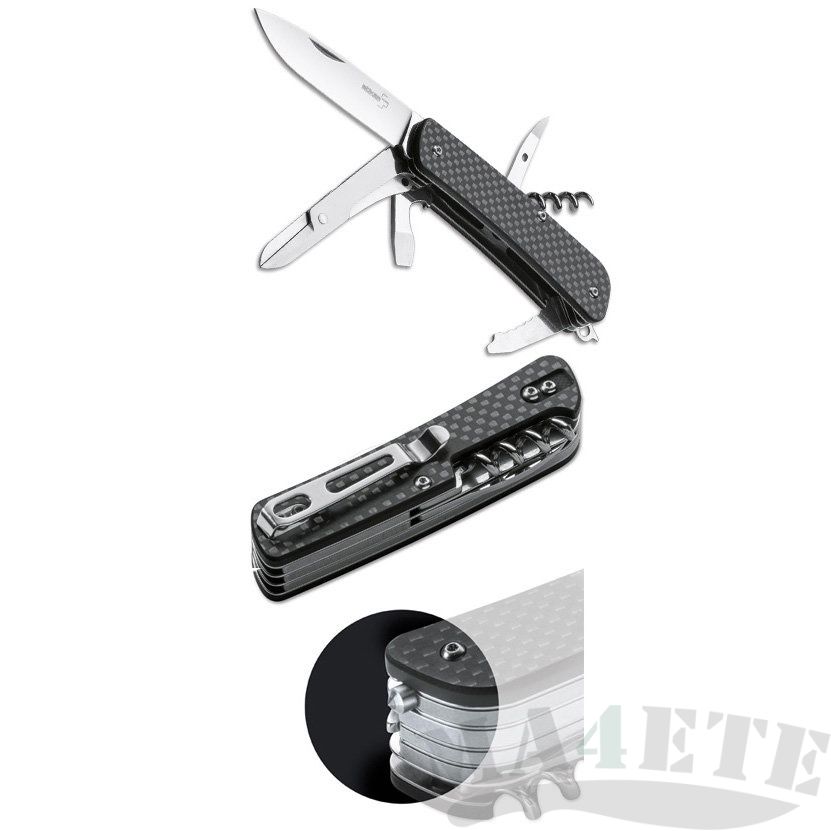 картинка Складной нож - мультитул Boker Tech Tool Carbon 3 01BO823 от магазина ma4ete