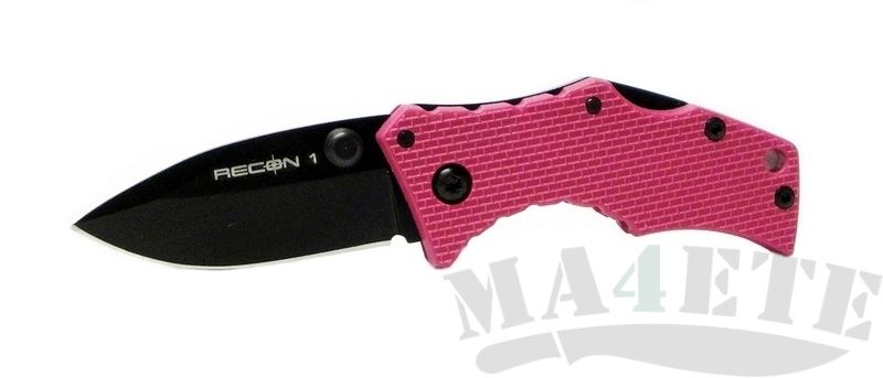 картинка Складной нож Cold Steel Micro Recon 1 Spear Point Pink 27TDSP от магазина ma4ete