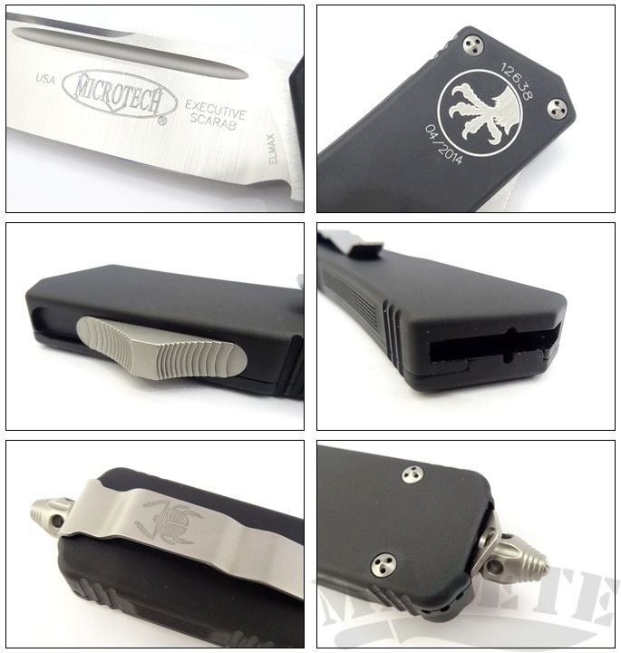 картинка Автоматический выкидной нож Microtech Scarab Executive S/E MT_176-4 от магазина ma4ete