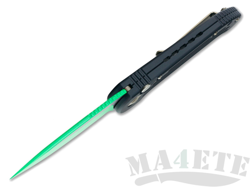 картинка Складной автоматический нож Microtech LUDT Jedi Master Green MT_135-1JM от магазина ma4ete