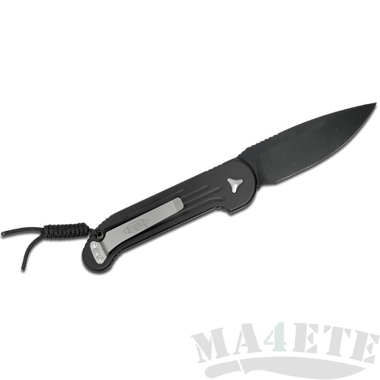 картинка Складной автоматический нож Microtech LUDT Black MT_135-1 от магазина ma4ete