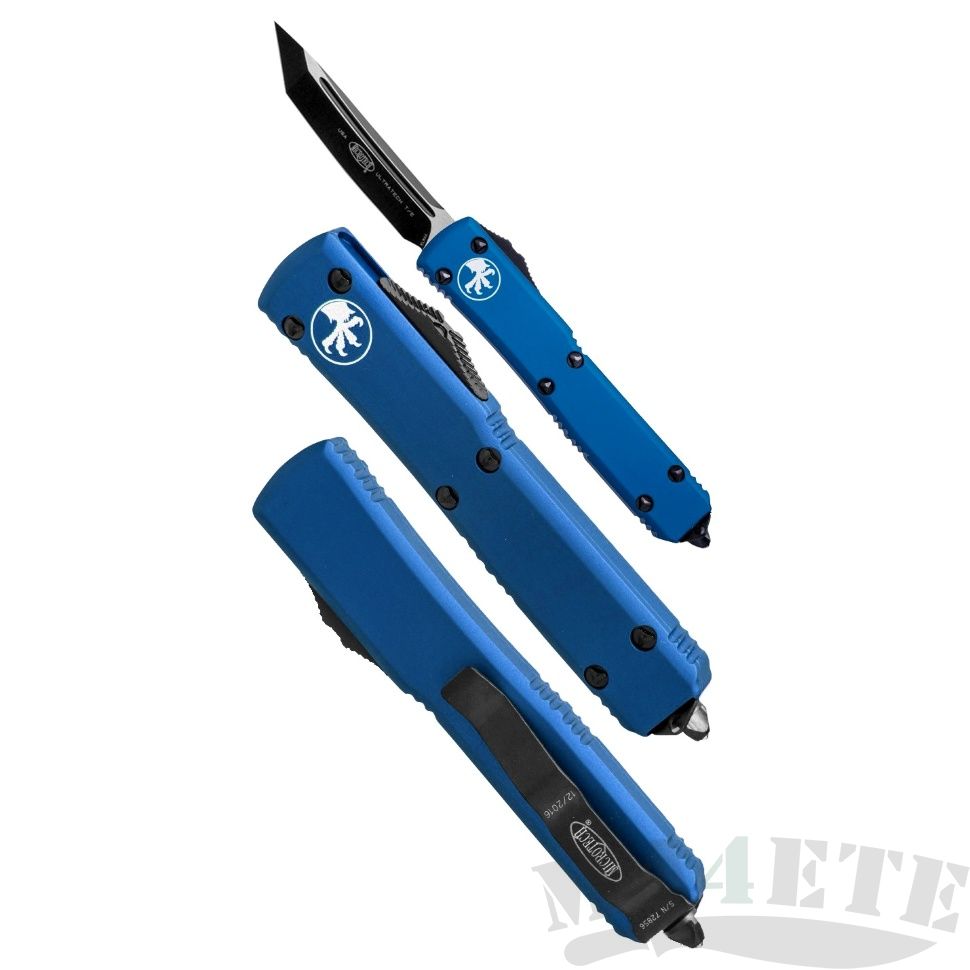 картинка Автоматический выкидной нож Microtech Ultratech T/E MT_123-1BL от магазина ma4ete