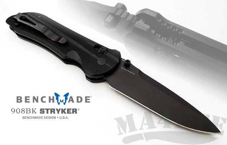 картинка Складной нож Benchmade Stryker II Black 908BK от магазина ma4ete