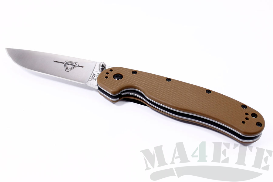 картинка Складной нож Ontario RAT-1 Coyote Brown 8848CB от магазина ma4ete