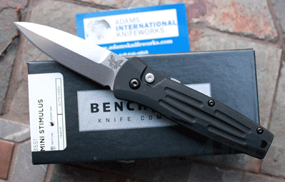 картинка Складной автоматический нож Benchmade Stimulus Pardue BM3551 от магазина ma4ete