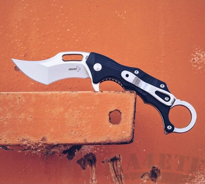 картинка Складной нож Boker Plus Wildcat Karambit 01BO772 от магазина ma4ete
