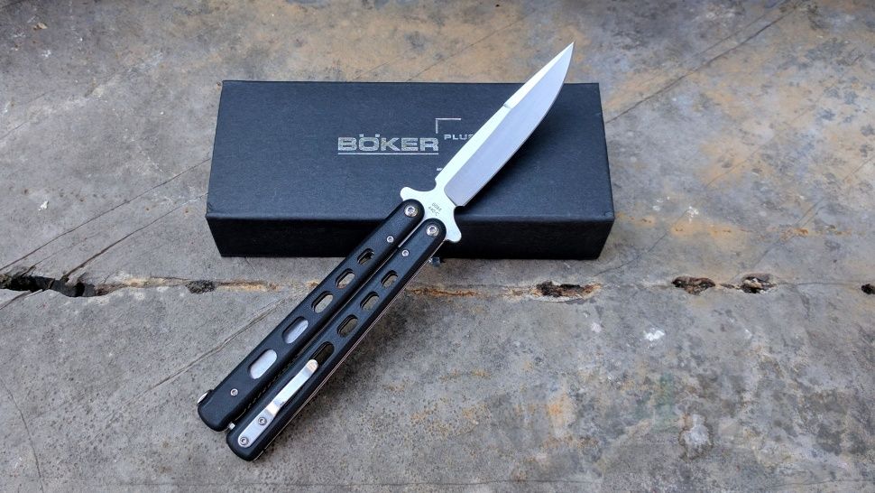 картинка Складной нож Boker Plus Balisong 06EX002 от магазина ma4ete