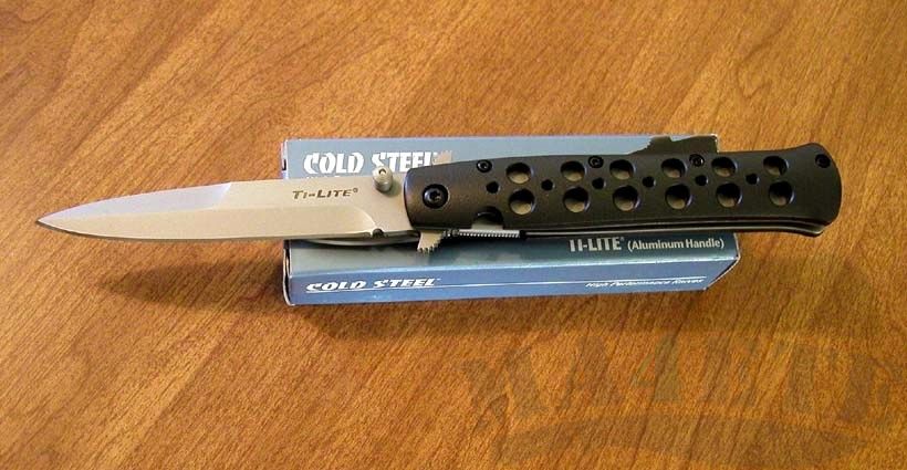 картинка Складной нож Cold Steel 4" Ti-Lite 26AST от магазина ma4ete